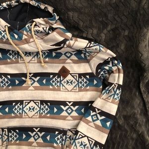 Burton printed hoodie sweatshirt